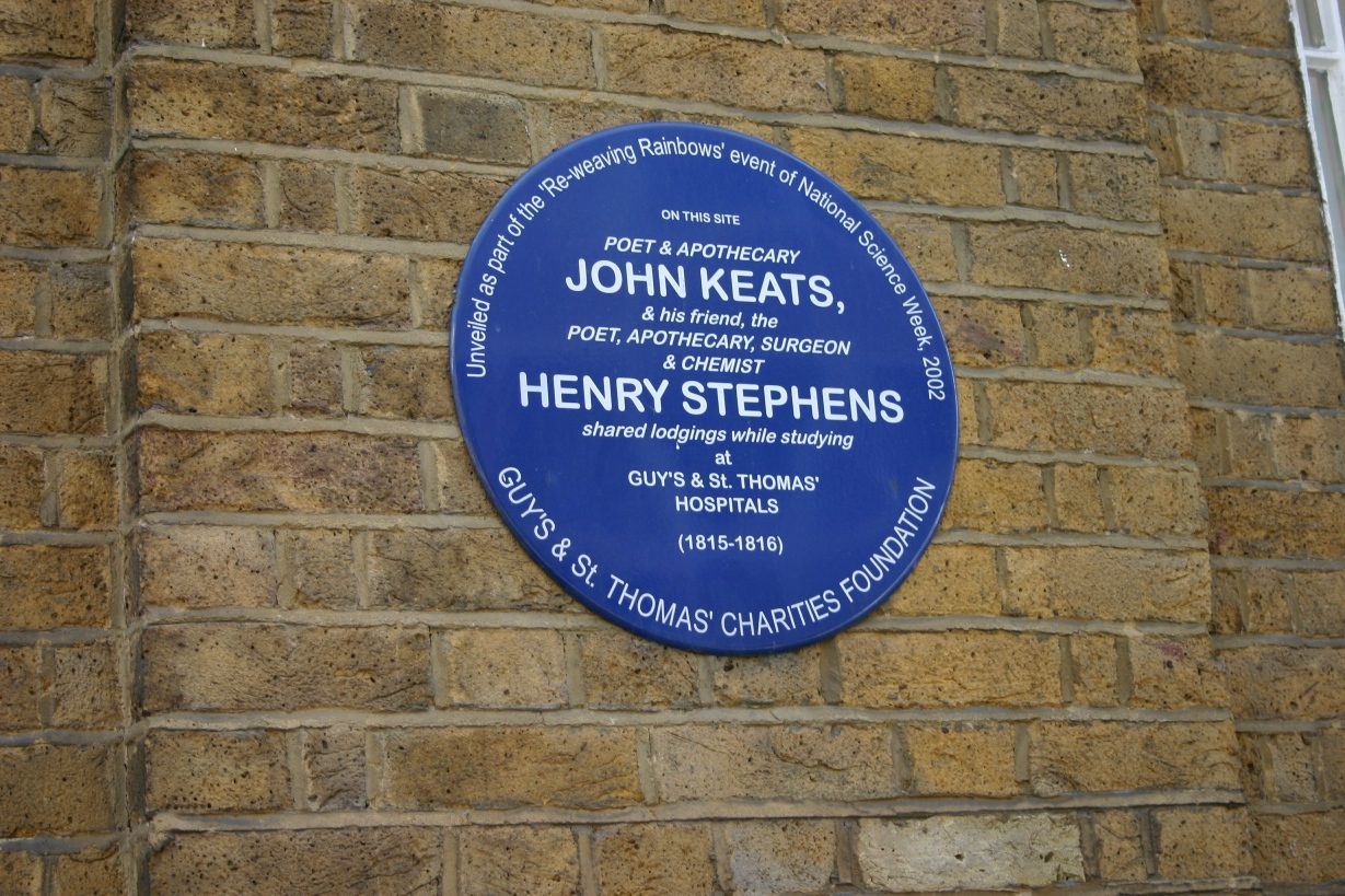 John Keats and Henry Stephens house, London - 02.JPG
